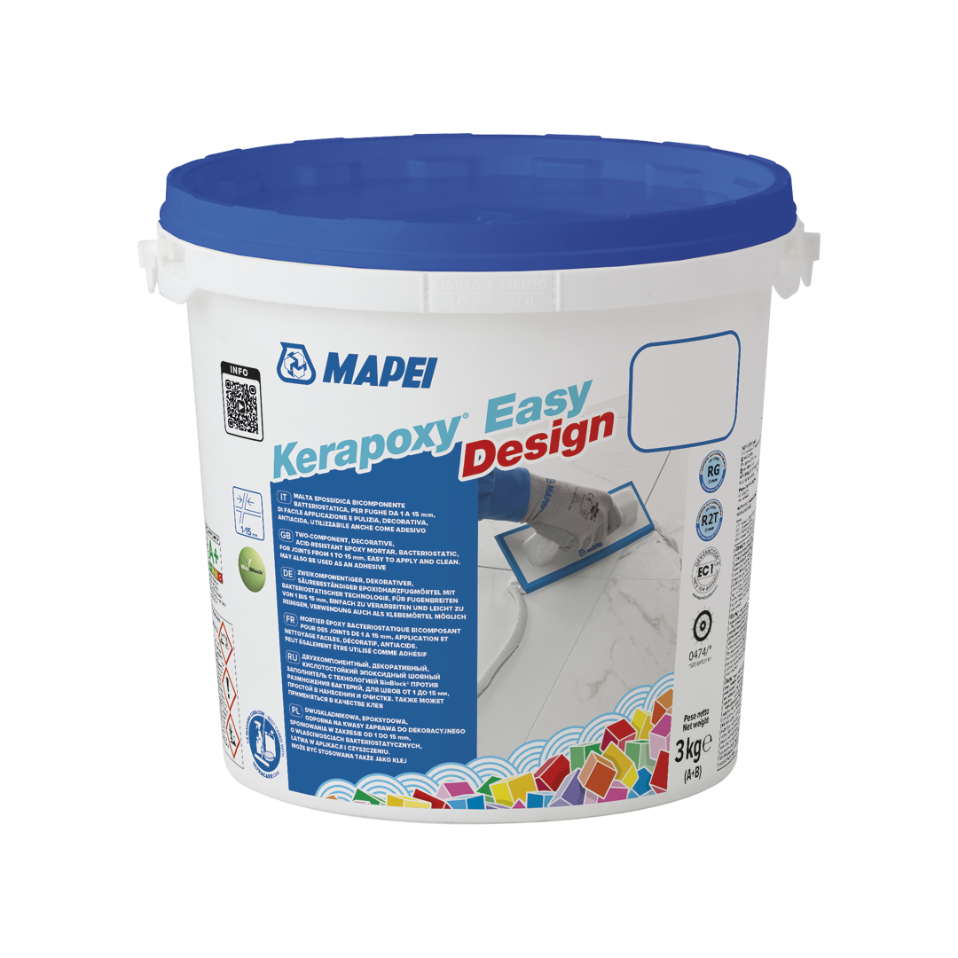 MAPEI KERAPOXY EASY DESIGN  (Silver Grey) #111 3KG
