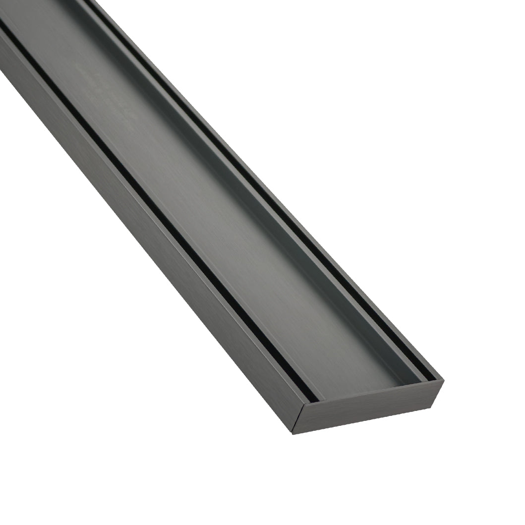 Lauxes Slimline Tile Insert Grate 21mm x 100mm x 5.6m All Colors