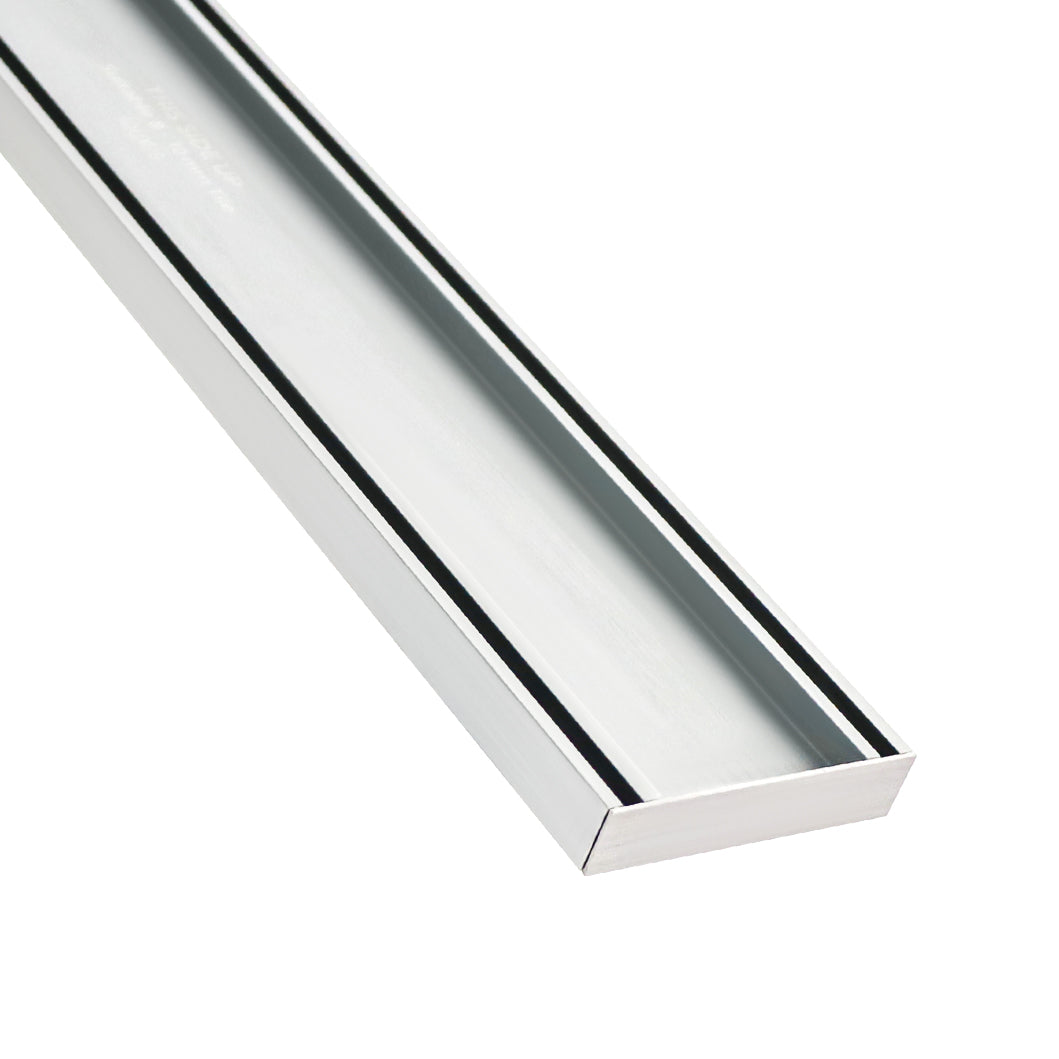 Lauxes Slimline Tile Insert Grate 21mm x 100mm x 5.6m All Colors