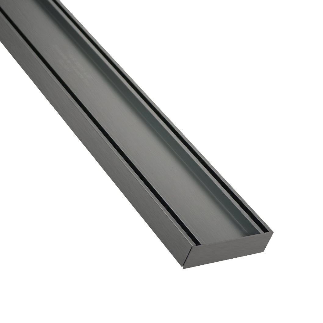 Lauxes Slimline Tile Insert Grate 3m x 100mm x 26mm All Colors