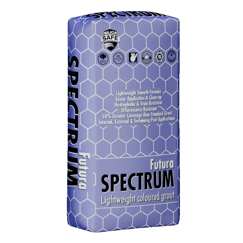 Spectrum Futura Lightweight Coloured Grout 1-30mm joints