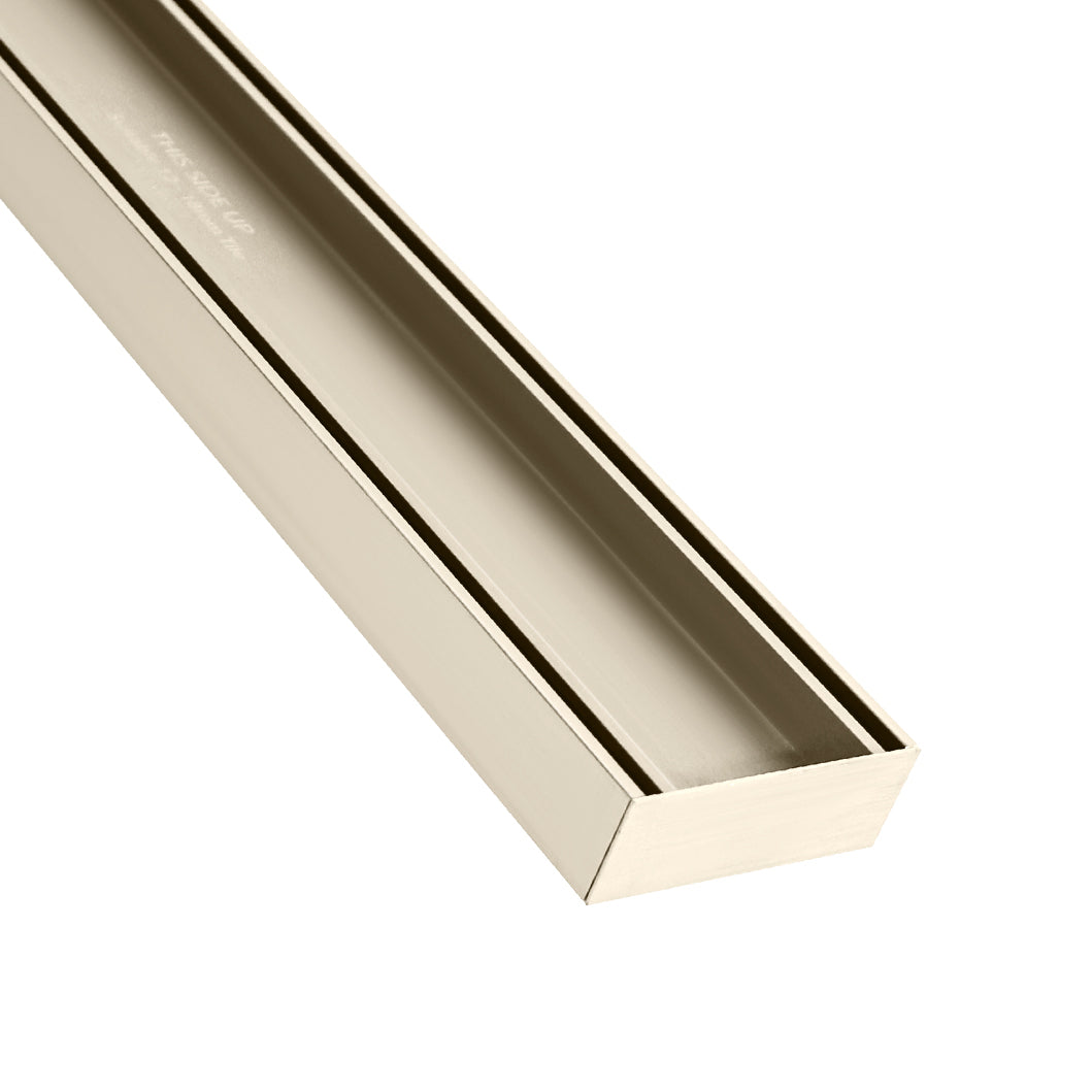 Lauxes Tile Insert Grate 5.6m x 100mm x 35mm All Colors