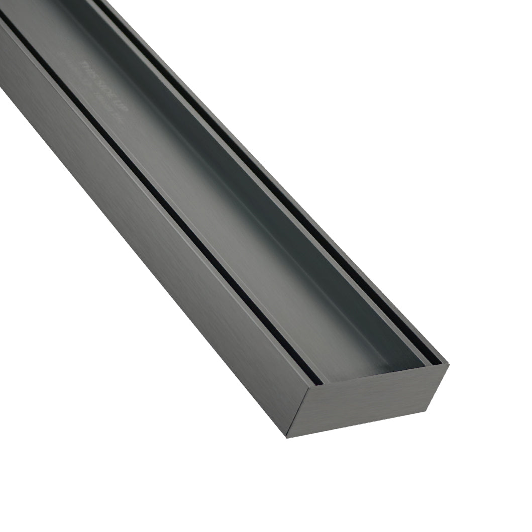 Lauxes Tile Insert Grate 5.6m x 100mm x 35mm All Colors