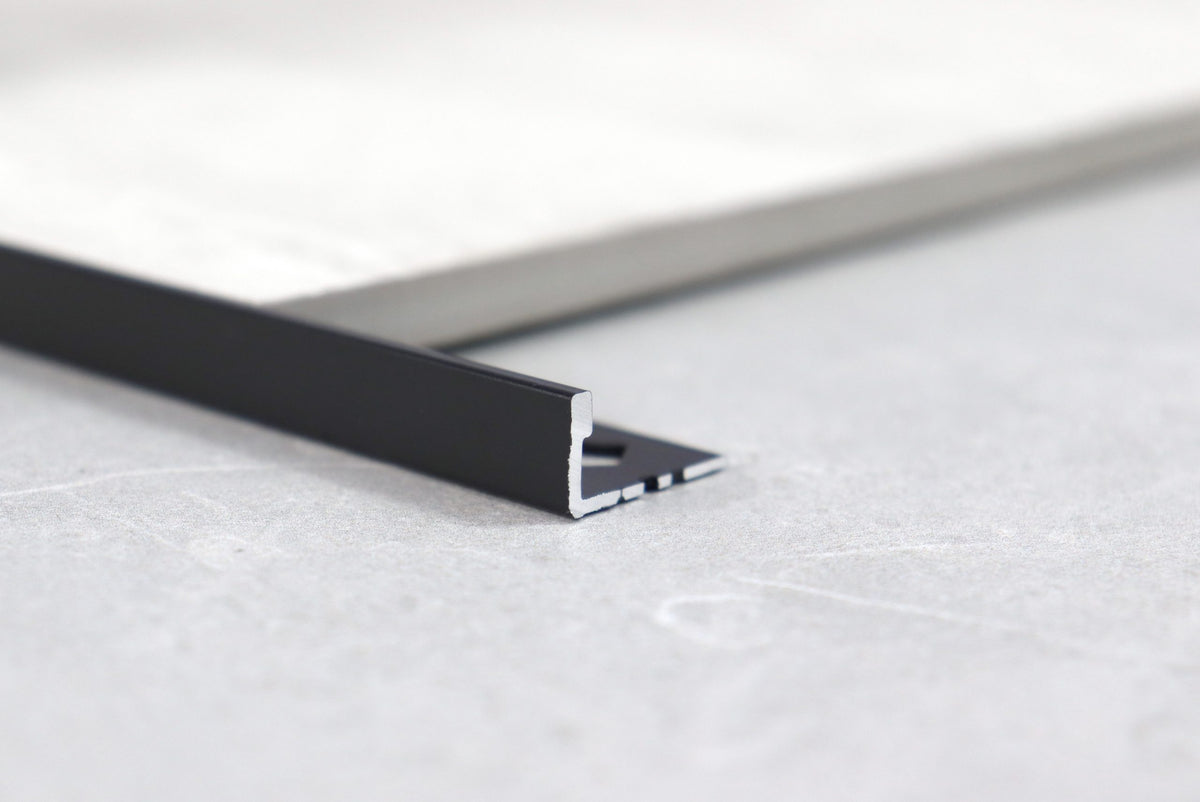 BAT Aluminium Tile Angle Trims 9mm x 3m | Wet Trade Supplies