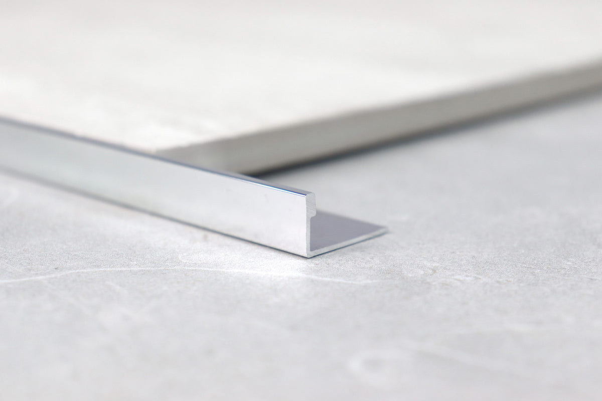 BAT Aluminium Angle Tile Trim 3m | Tiling Supplies Sunshine Coast – Wet ...