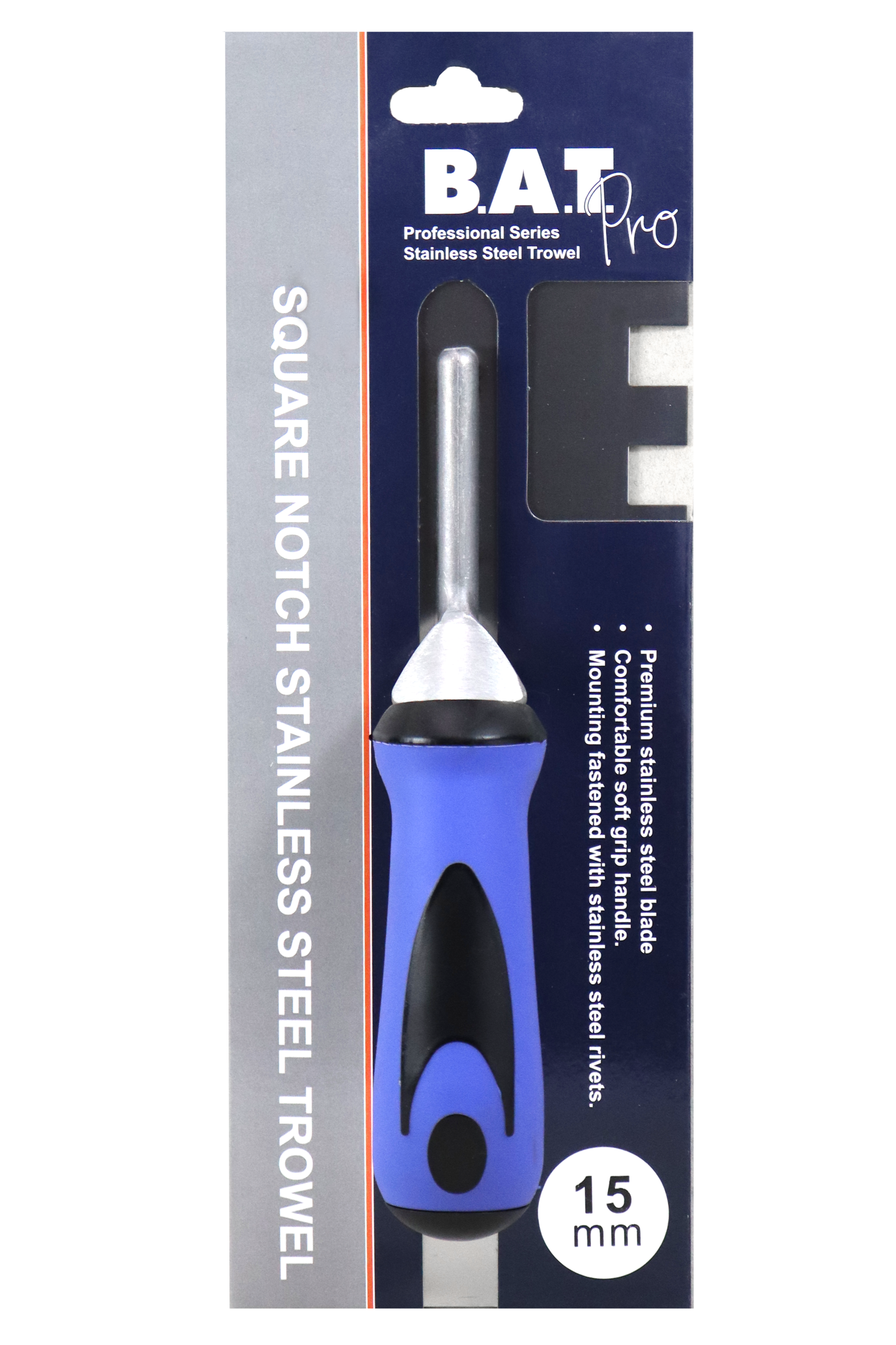 BAT Pro tile notch trowel