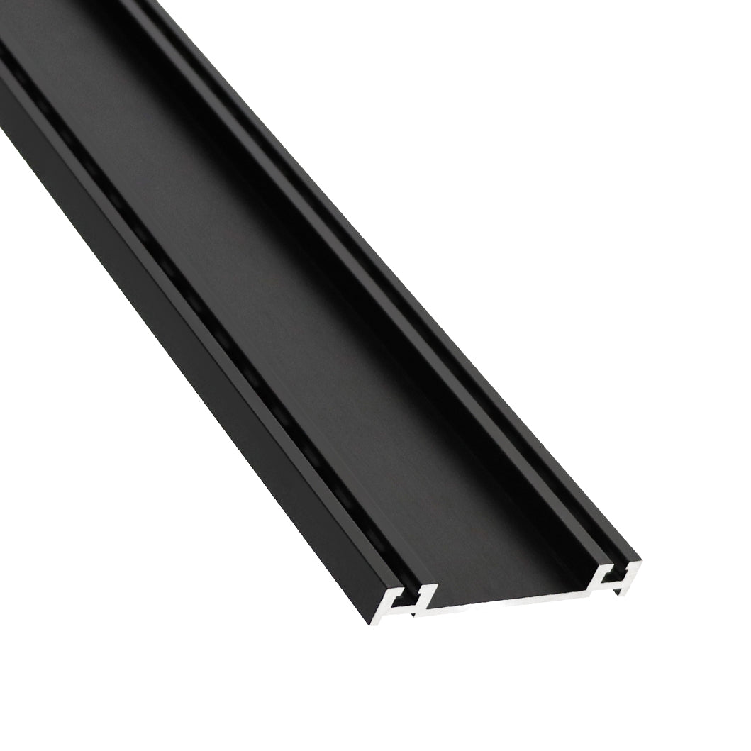 Black tile insert linear drain