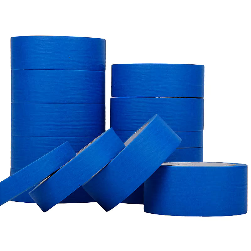 Blue masking tapes