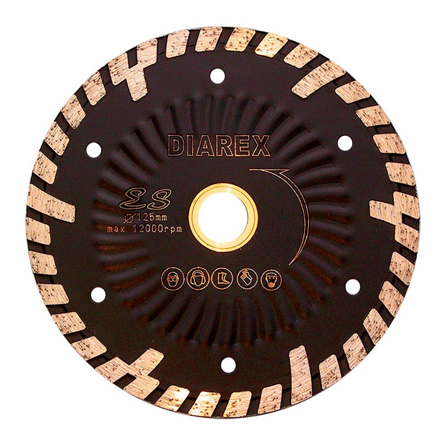 Diarex construction trades ES turbo blade 125mm