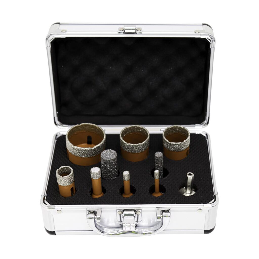 Diarex VDU kit with drill bits tools for drilling tile and stone