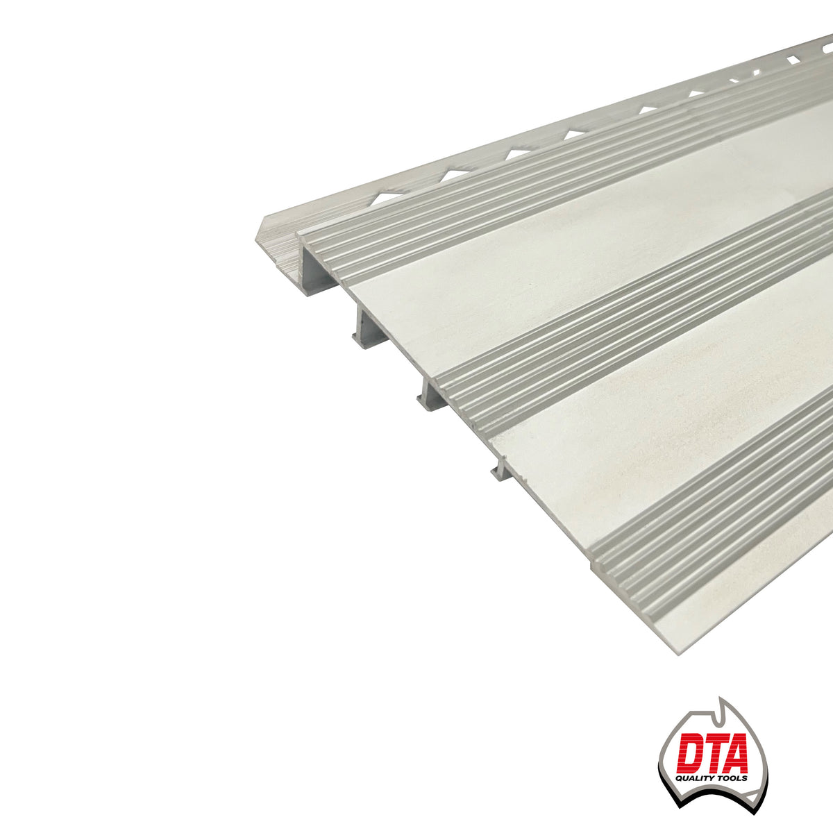 DTA Transition Edge Ramp 3m x 90mm x 10mm Matt Silver | Wet Trade – Wet ...