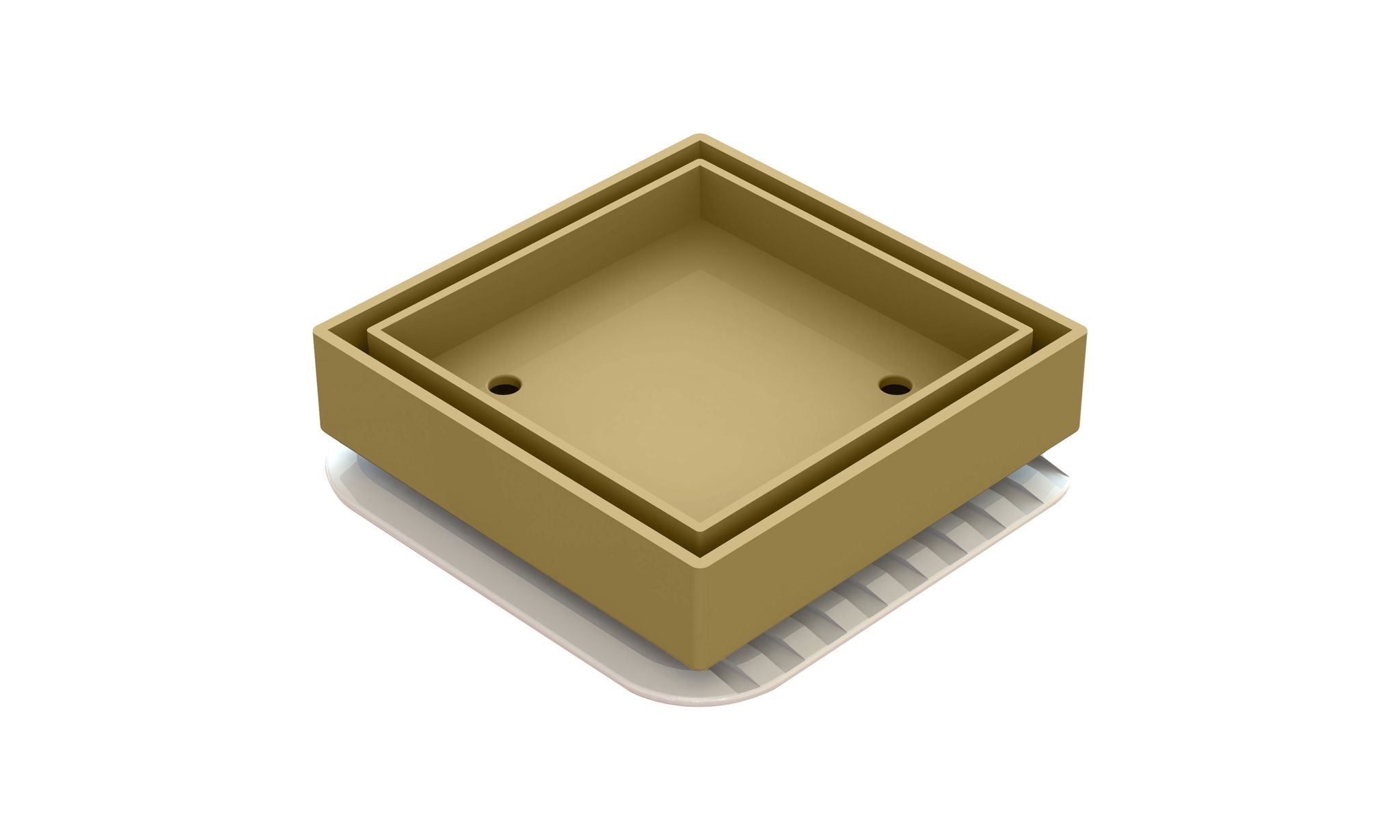 Bermuda Mega Square Tile Inserts Gold