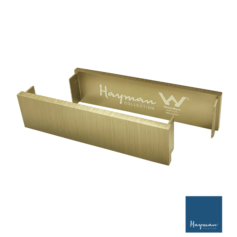 Hayman aluminium drain end caps 26mm