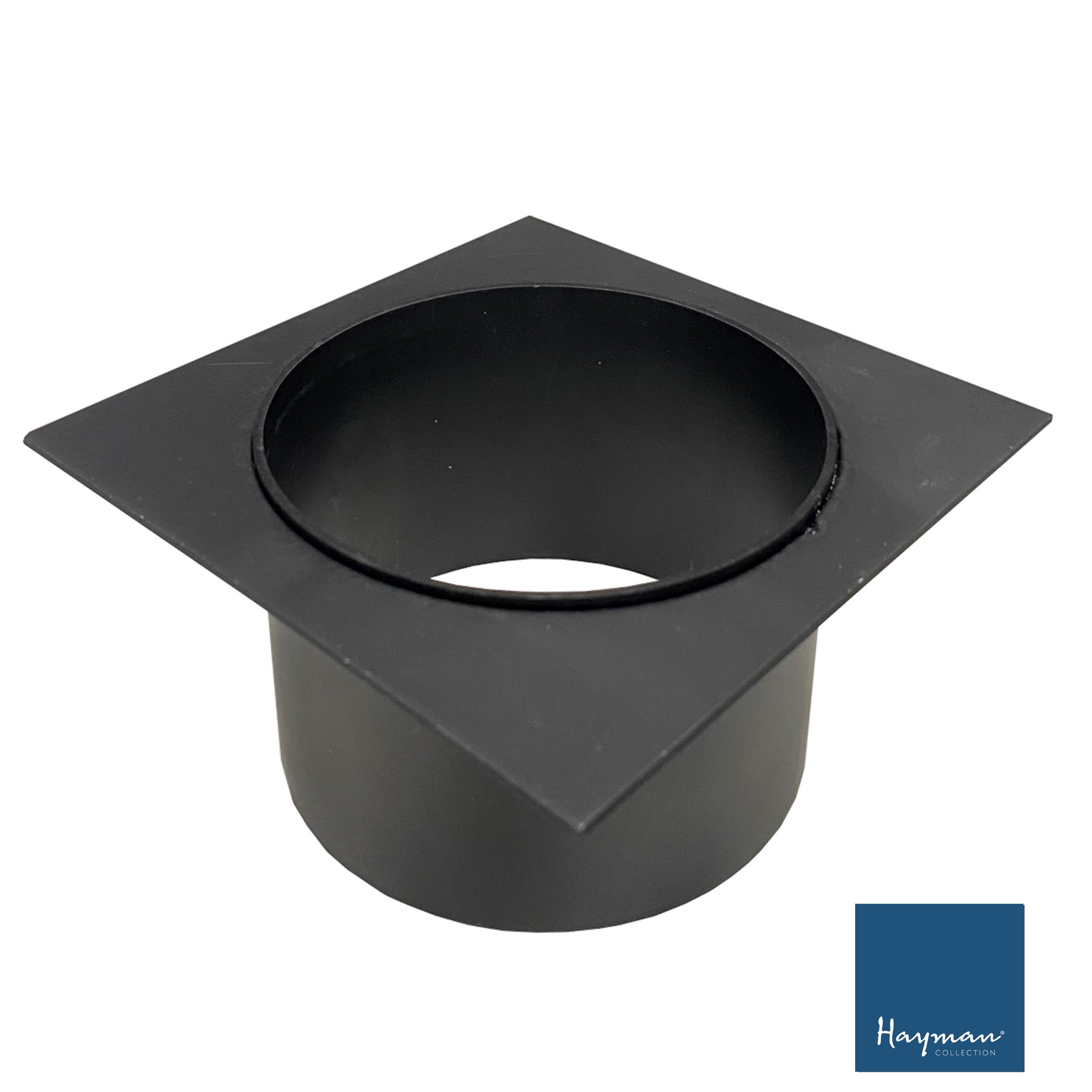 Aluminium linear shower drain outlet 80mm with Hayman logo