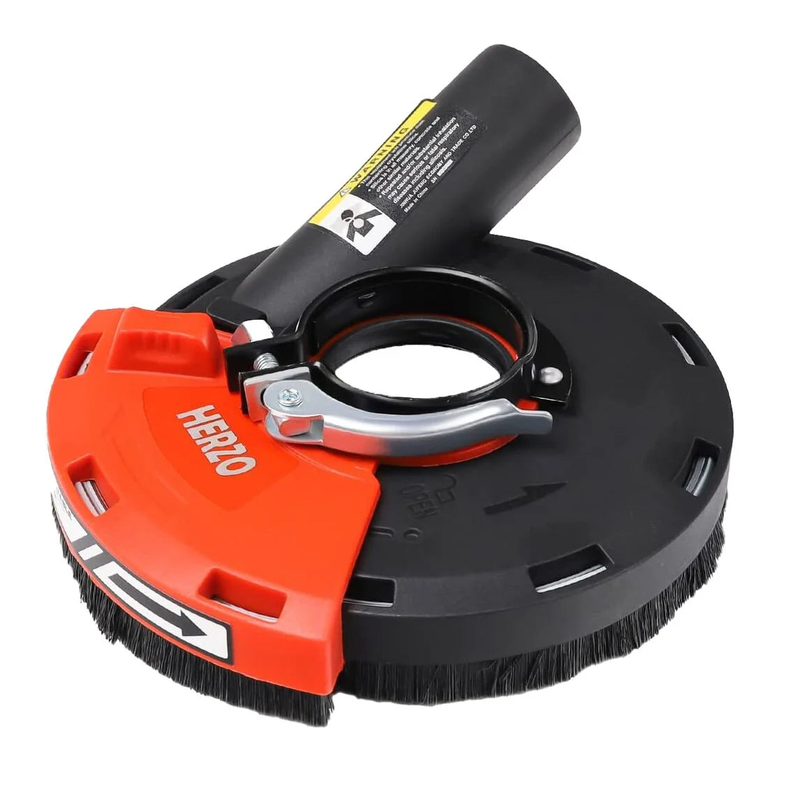 Herzo Vacuum Grinding Shroud tiling tool 125mm for angle grinders