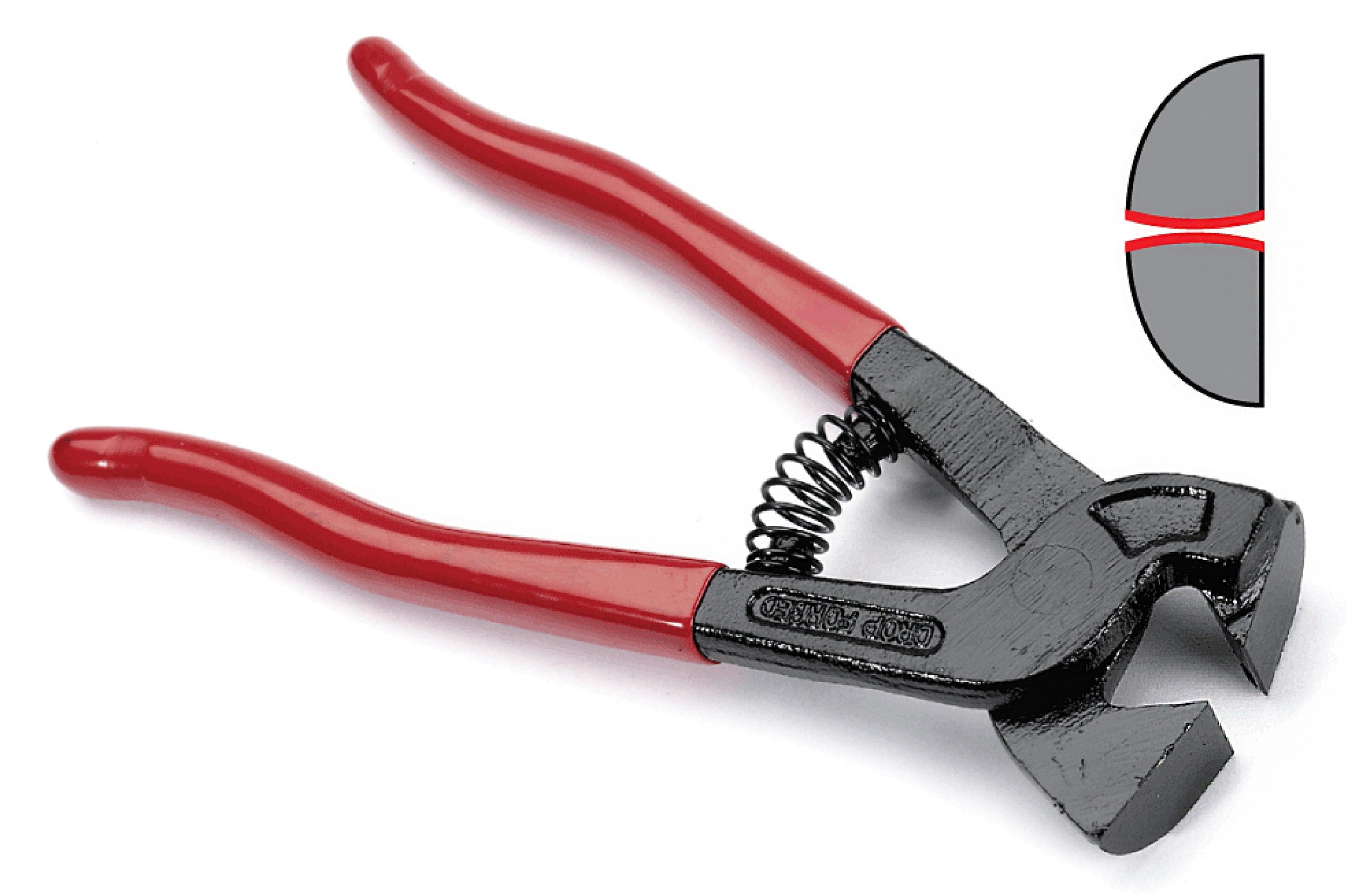 Side Nipper - Curved Jaw - Tile Cutter