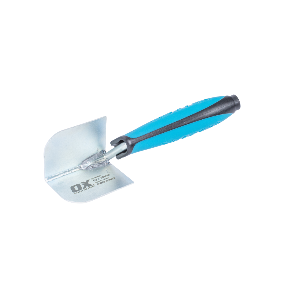 OX Pro Internal Corner Trowel 50x70mm plastering finishing tool