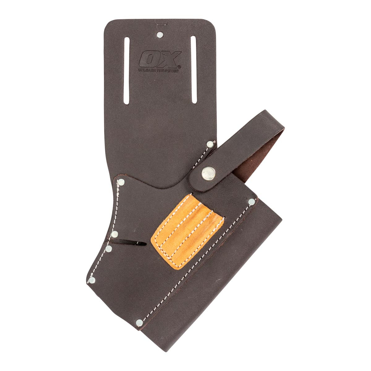 OX Professional Leather Cordless Drill Holder tool belt accessory
