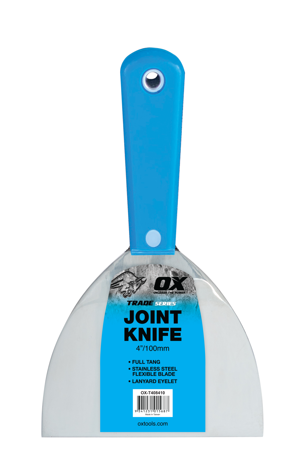 OX Trade Stainless Steel Joint Knives 100mm plastering rendering tool