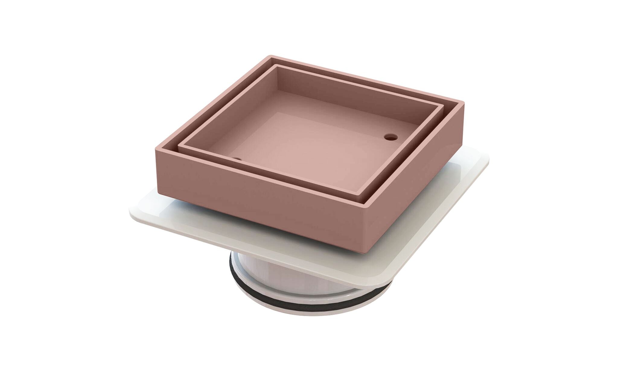 Bermuda Mega Square Tile Inserts Rose Gold