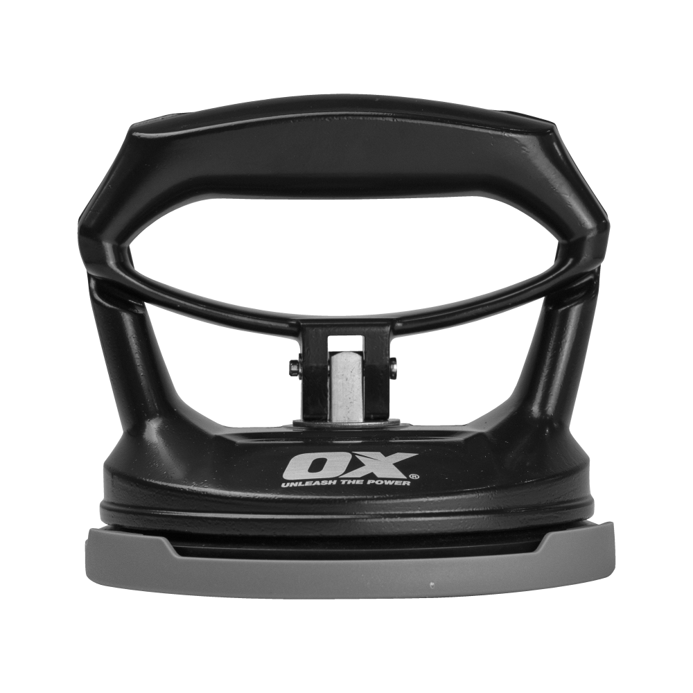 OX Pro Single Cup Rubber/Aluminium Suction Lifter – 4.5-Inch