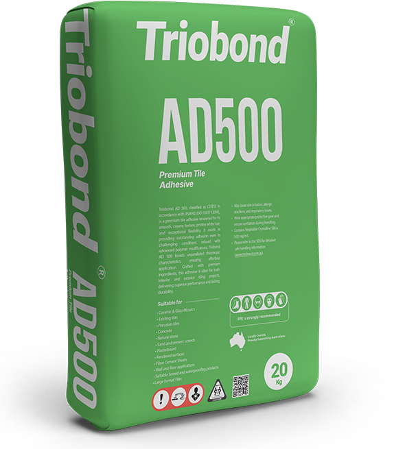 Triobond AD500 tile adhesive 20kg